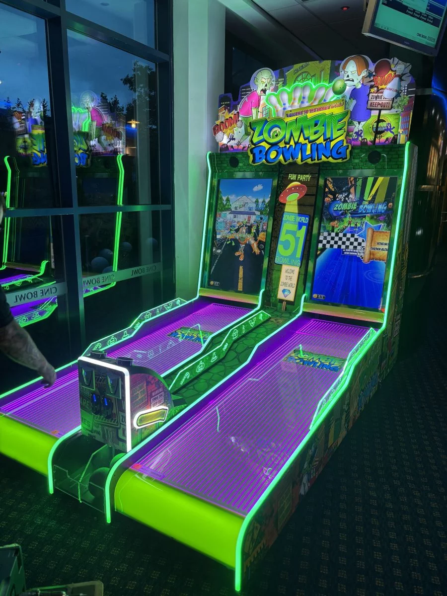 Free arcade machines on profit share